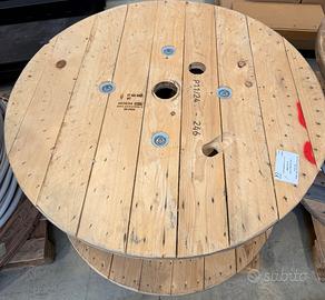 Bobina in legno per fai da te o elettricisti