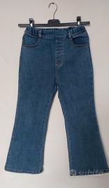 Jeans scampanati ragazzina