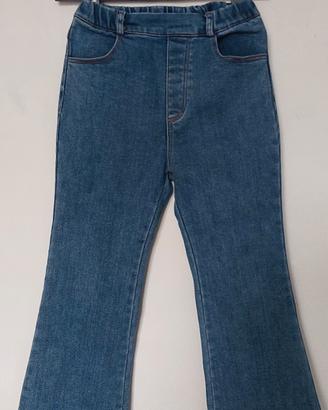 Jeans scampanati ragazzina