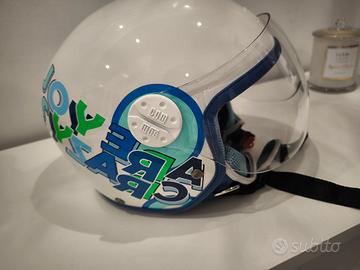 Casco Cgm Magic Comics Blu Bianco 55-56