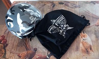 Casco da Moto/Jet con visieraHevik HV20 camouflage