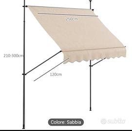 tenda da balcone come in foto