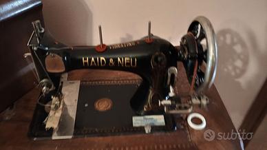 macchiana da cucire vintage Haid & Neu