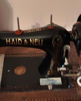 macchiana da cucire vintage Haid & Neu