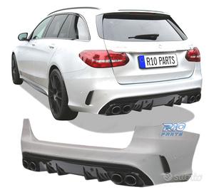 PARAURTI POSTERIORE MERCEDES CLASSE C W205 5P 19- 