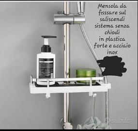 mensola per doccia