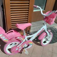 Bicicletta Unicorn bambina ruota 12