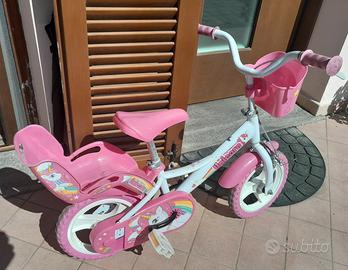 Bicicletta Unicorn bambina ruota 12
