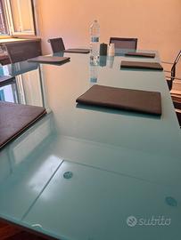 Tavolo CITTERIO MOD.CORNER + Sedie “TIPO VITRA