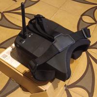 Drone minipusher cinewhoop fpv con visore e rtx