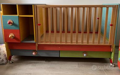 Lettino Foppapedretti trasformabile Pinocchio