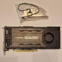 NVIDIA QUADRO K4200 difettosa