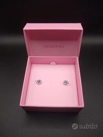 Orecchini Swarovski con cristallo azzurro