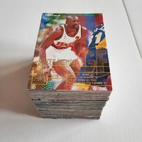 Lotto 159 figurine Panini Fleer 95 96 Nba & Jordan