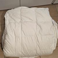 Piumino matrimoniale in piuma d'oca