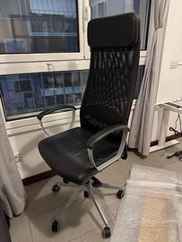 Sedia da scrivania - in ecopelle