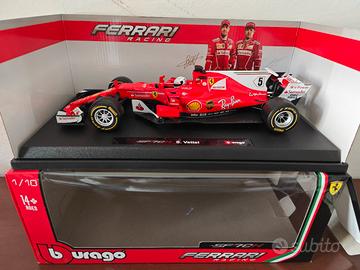 FERRARI SF-70H VETTEL 1/18 BURAGO 1 18