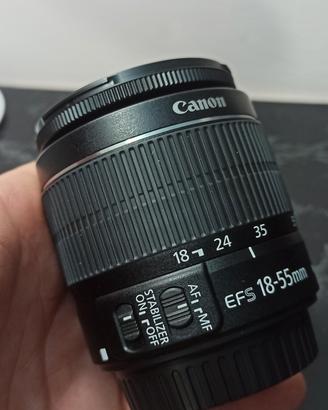 obiettivo Canon 18 55  usato 