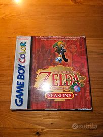 Zelda Oracle of season Gameboy Color Nintendo