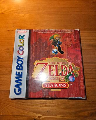 Zelda Oracle of season Gameboy Color Nintendo