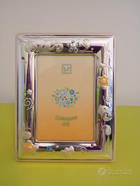 Cornice in argento per bimba