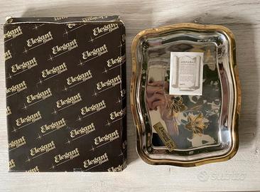 Vassoio elegant gioiel oro 24K