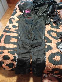 pantaloni moto donna