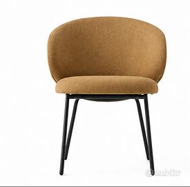 poltrona tuka calligaris cb2114 – colore cammello