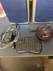 Tv box Android della Bqeel con tastierina