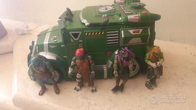 Tartarughe Ninja Playmates con Furgone