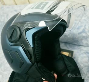 Casco Blauer Dj01 Monochrome Blu opaco