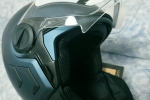 Casco Blauer Dj01 Monochrome Blu opaco