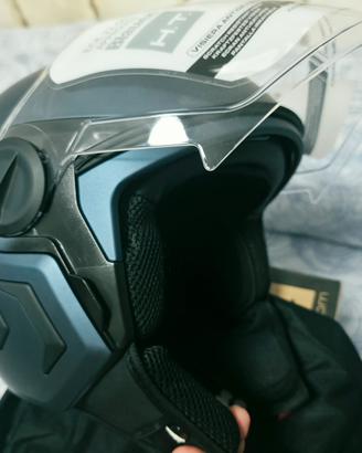 Casco Blauer Dj01 Monochrome Blu opaco