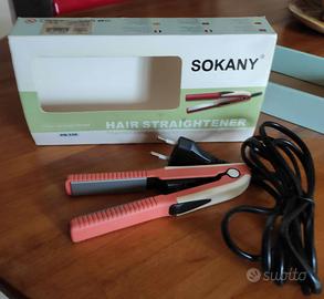 PIASTRA MINI PER CAPELLI marca Sokani in ceramica.