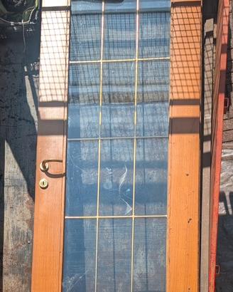 Porta interna in Legno con vetro all’inglese