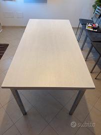 TAVOLO DA CUCINA 160X80 ALLUNGABILE