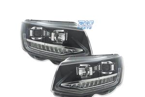 FARI VOLKSWAGEN VW T6 15-19 DRL NERI CON FRECCIA L