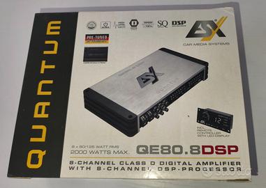 Amplificatore dsp esx qe80.8 canali