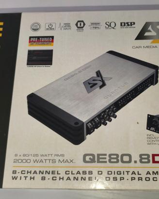 Amplificatore dsp esx qe80.8 canali