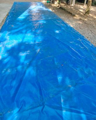 Telone 12x2,90 gommato in PVC ochiellato 