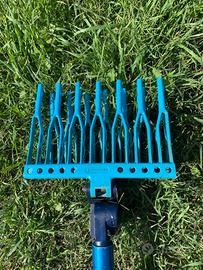 Abbacchiatore campagnola con asta e compressore