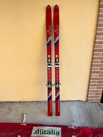 Sci vintage anni 80 Fischer CUT 70 +sacca Alitalia