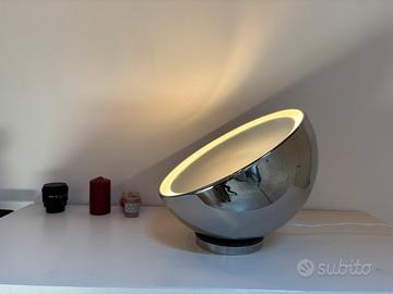 Lampada da tavolo anni 70 eyeball sferica