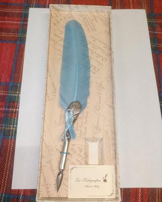 Penna/Piuma in peltro