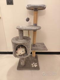 albero tiragraffi 110cm  per gatti 