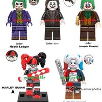 5 minifigure BATMAN JOKER HARLEY QUINN tipo Lego