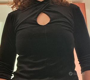 maglia intreccio donna velluto,Mondadori, S
