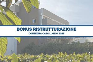 Bilocale con corte esterna a 350 m dal mare