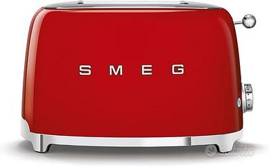 Smeg, Tostapane 2x2 TSF01RDEU, 2 Scomparti da 36mm