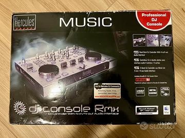 Console dj Hercules RMX completa